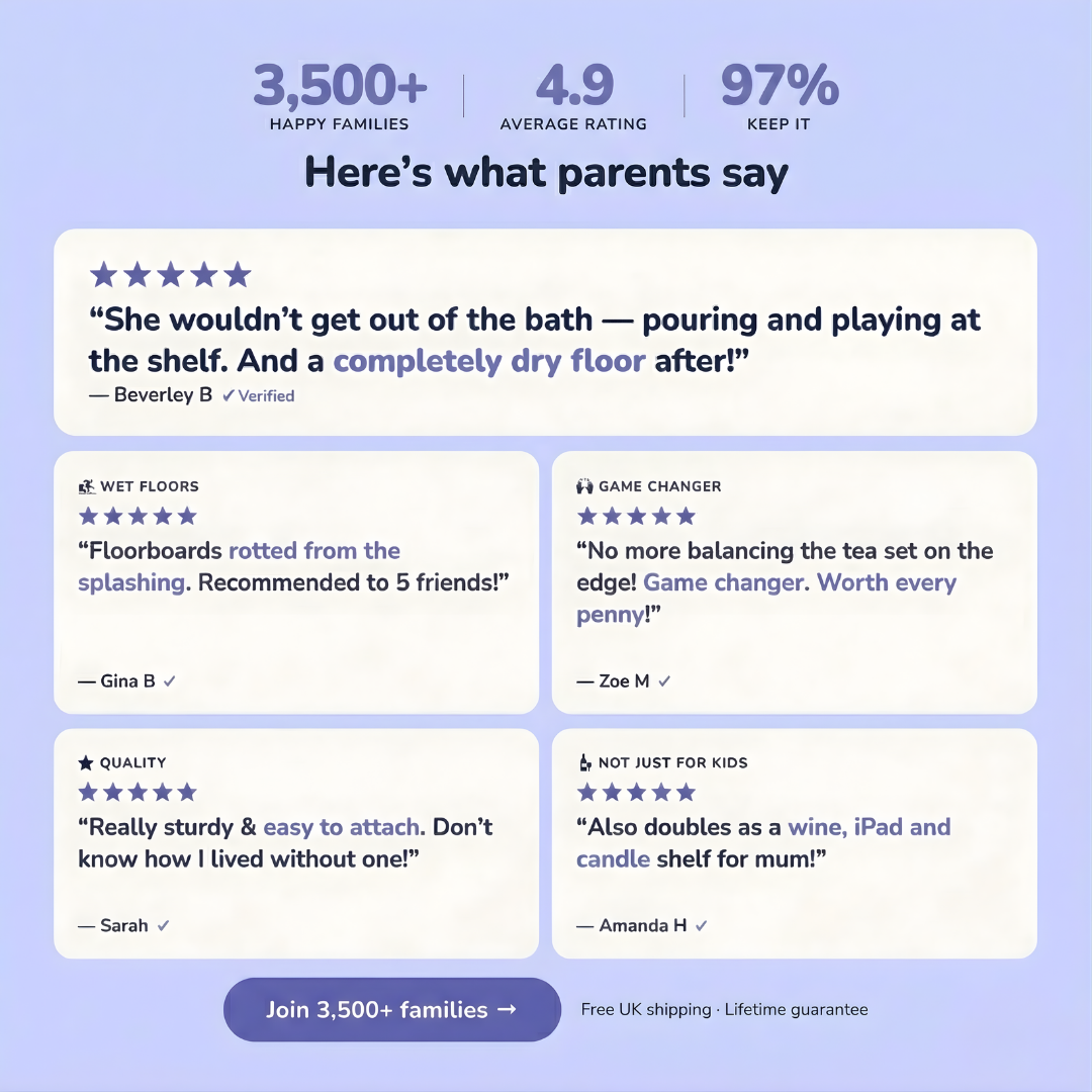 Parent with iPad and cuppa