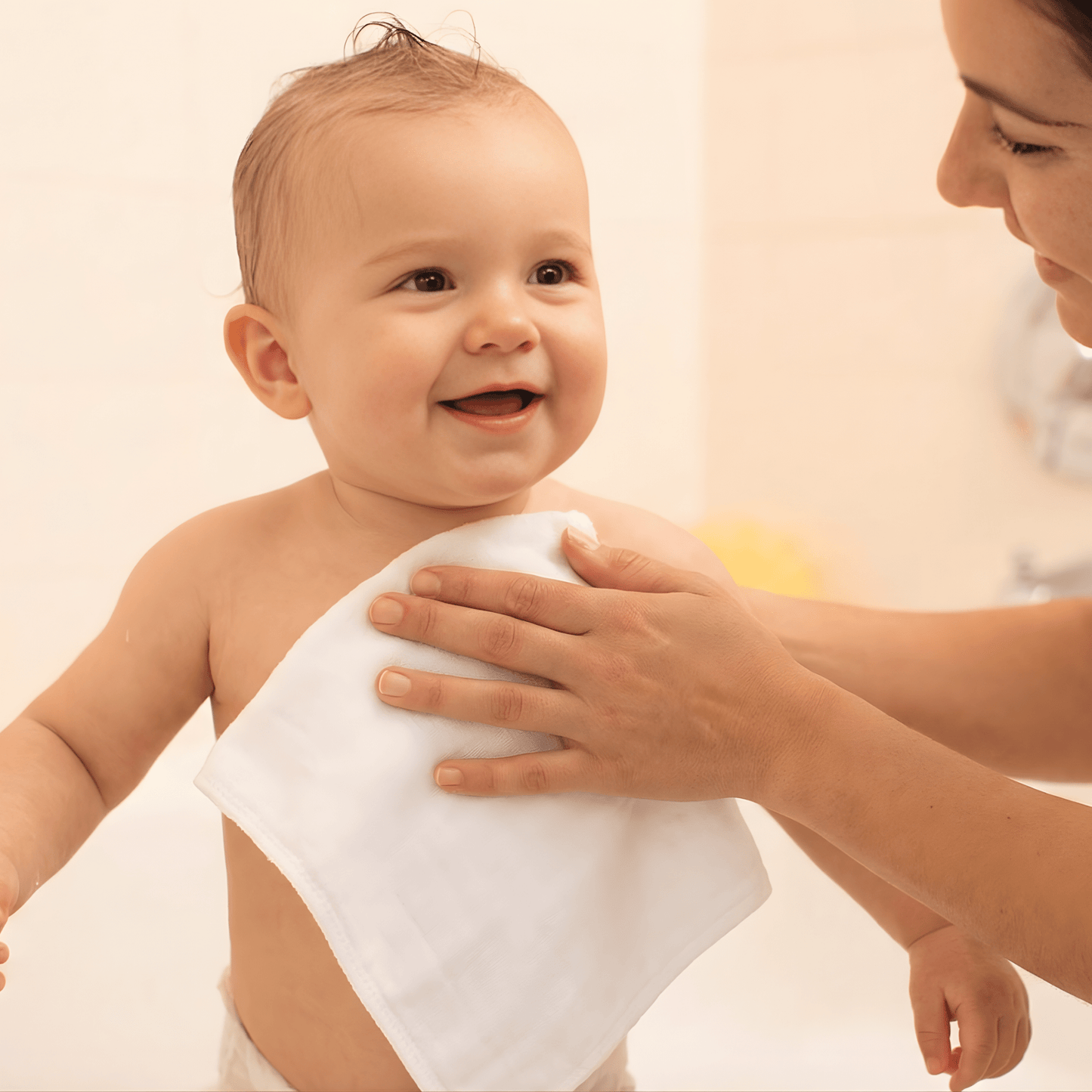 Ultra - Soft Bamboo Washcloth Towels - Bath Buddy